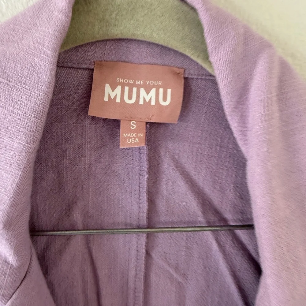 Show Me Your MuMu Pastel Purple Blazer
